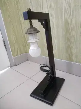 Lampu Kamar Lampu Baca Vintage bahan kayu jati Dan kuningan