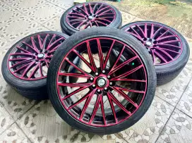 Velg ring 17 ban Hankook 205/45 sesuai foto