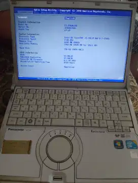 Laptop Panasonic Let's Note CF-S9