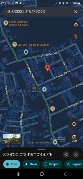 DiSEWAKAN TANAH 10 Are/Dijual 5 Are