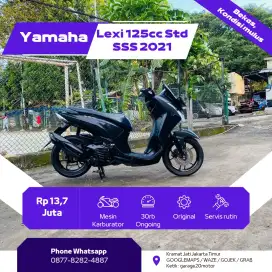 Yamaha Lexi 125cc std bluecore fi Aks SSS tahun 2021