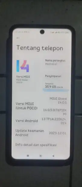 Poco X3 GT 5G NFC Ram 8+5/256gb NO MINUS Rp 2.150rb Nego Tipis/TT BT