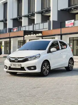 SUPER LOW KM MULUS LIKE NEW ! Honda Brio 1.2 E AT 2019 Putih