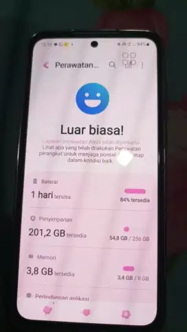 Samsung A55 5G, Bru pake 1 bulan ram 8gb, Rom 256 gb