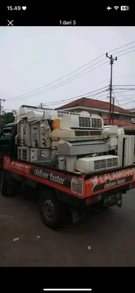 Nerima ac bekas mati dan rusak