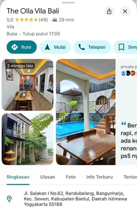 Voucher villa di jogja kota