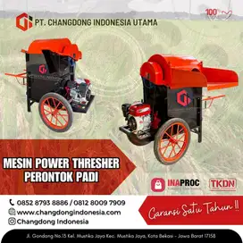 MESIN PERONTOK PADI ( POWER THRESHER)