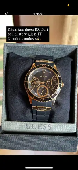 DIJUAL JAM TANGAN UNISEX GUESS ORI