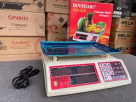 Baru merk HINOMARU timbangan digital harga..max 40 kg