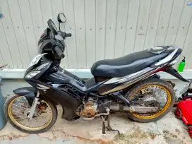 Jupiter MX hitam 2006 non kopling