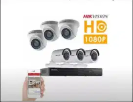 Kamera Cctv paket komplit free pemasangan