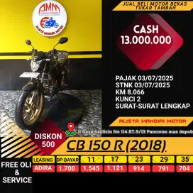 CB 150 R STREETFIRE TH 2018 PAJAK ON BISA BAYAR PAKAI CC/PAYLATER