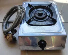 kompor rinnai api lilin stainles + regulator