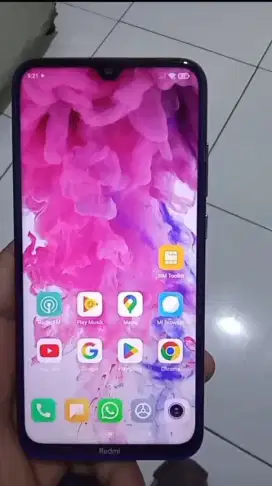 Hp kesayngan Redmi not 8 ram 4 layar jernih batre awet hp terwat mulus