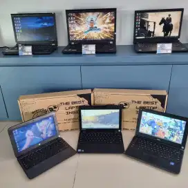Laptop  LENOVO DELL HP 4GB SSD MURAH EDITING GAMING SIAP PAKAI