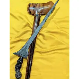 Keris pusaka sepuh carubuk Luk 7 era Cirebon asli tua