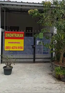 Disewakan dikontrakan Rumah 100 % bangunan BARU kota Tangerang