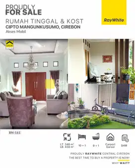 Jual Rumah dan Kosan 2 Lantai di Cirebon Kota