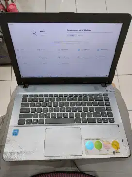 Laptop Asus X441SA second apa adanya