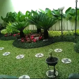 Pembuatan taman minimalis