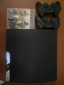 Ps 3 Slim warna hitam terawat