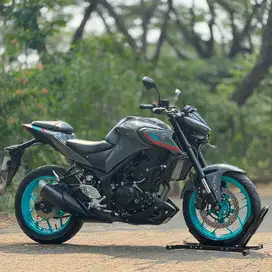 YAMAHA NEW MT25 ABU-ABU 2022 KM 2K PAJAK HIDUP LIKE NEW
