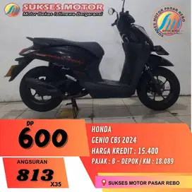 HONDA GENIO CBS TAHUN 2024 SIAP PAKAI, MESIN HALUS , BODI MULUS