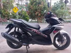 (DP 500 Rb)‼️ Aerox Connected Hitam Silver 2023 Cash & Kredit