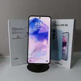 SAMSUNG GALAXY A55 5G 8/256 GB ICY BLUE FULLSET NOMINUS