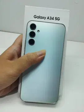 FULLSET NO MINUS SAMSUNG GALAXY A34 5G 8/256 SILVER