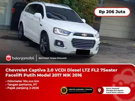 [ PAJAK PANJANG ] Chevrolet Captiva 2.0 VCDI Diesel LTZ FL2 2016/2017