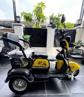 Sepeda listrik roda 3 aviator genio tritonic