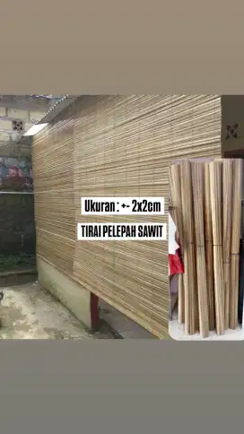 Tirai pelepah sawit
