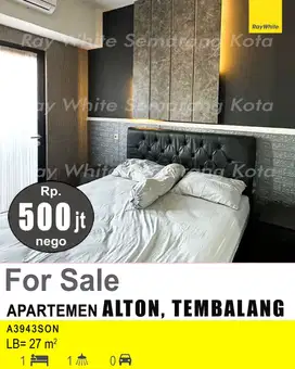 DIJUAL APARTMENT ALTON DI TEMBALANG A3943