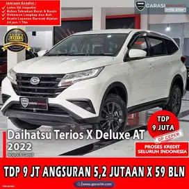 (TDP 9 JT)DAIHATSU TERIOS X DELUXE AT 2022