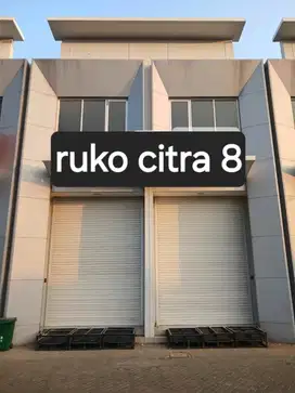 Ruko Gandeng 2 hdp jalan raya Citra Garden 8