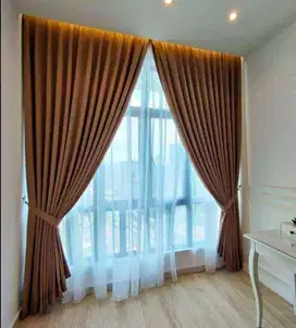 Pembuatan Gorden Pasang Wallpaper Korden Gordeng Horden Roller Blind