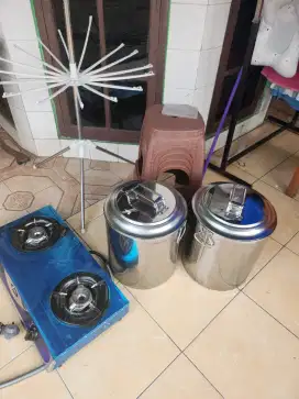 Jual aja dandang, kompor dan kursi nya