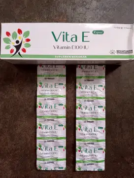 Vitamin kulit E100IU
