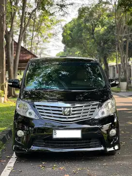Alphard s premium 2010 hitam