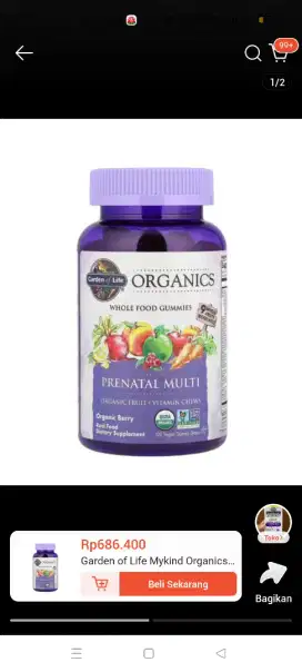 Multivitamin Ibu hamil & menyusui (herbal & halal) USA
