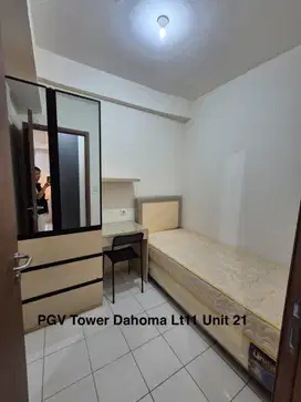 Disewakan Pertahun Apartemen Podomoro golf View Tipe 2br Furnish