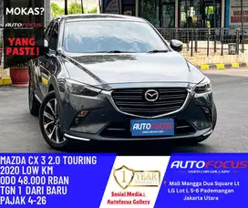 [Pajak 2026 Tgn 1] Mazda CX 3 CX3 2.0 Touring AT 2020