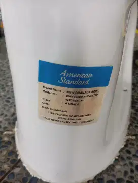 Closet duduk (American standard)