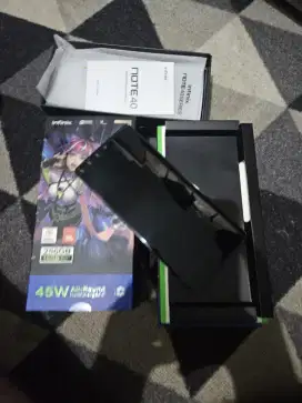 Infinix note 40 8/256gb fullset