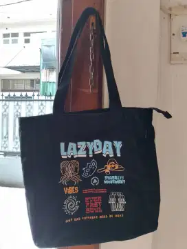 Tas Tote Bag Kanvas