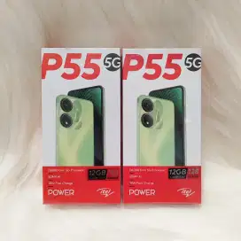 Itel P55 5G 6/128Gb New Baru Murah Garansi Resmi 1 Tahun