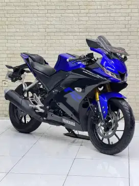 Obral Murah!!Yamaha R15 V3 2019 Blue Rice Pajek Baru Mulus-Mustika