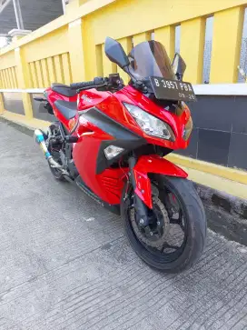Ninja 250 merah tahun 2015 surat lengkap