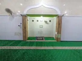 Ready karpet Masjid free pasang